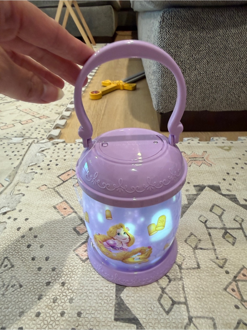 Disney Purple Princess Light-Up Lantern Toy